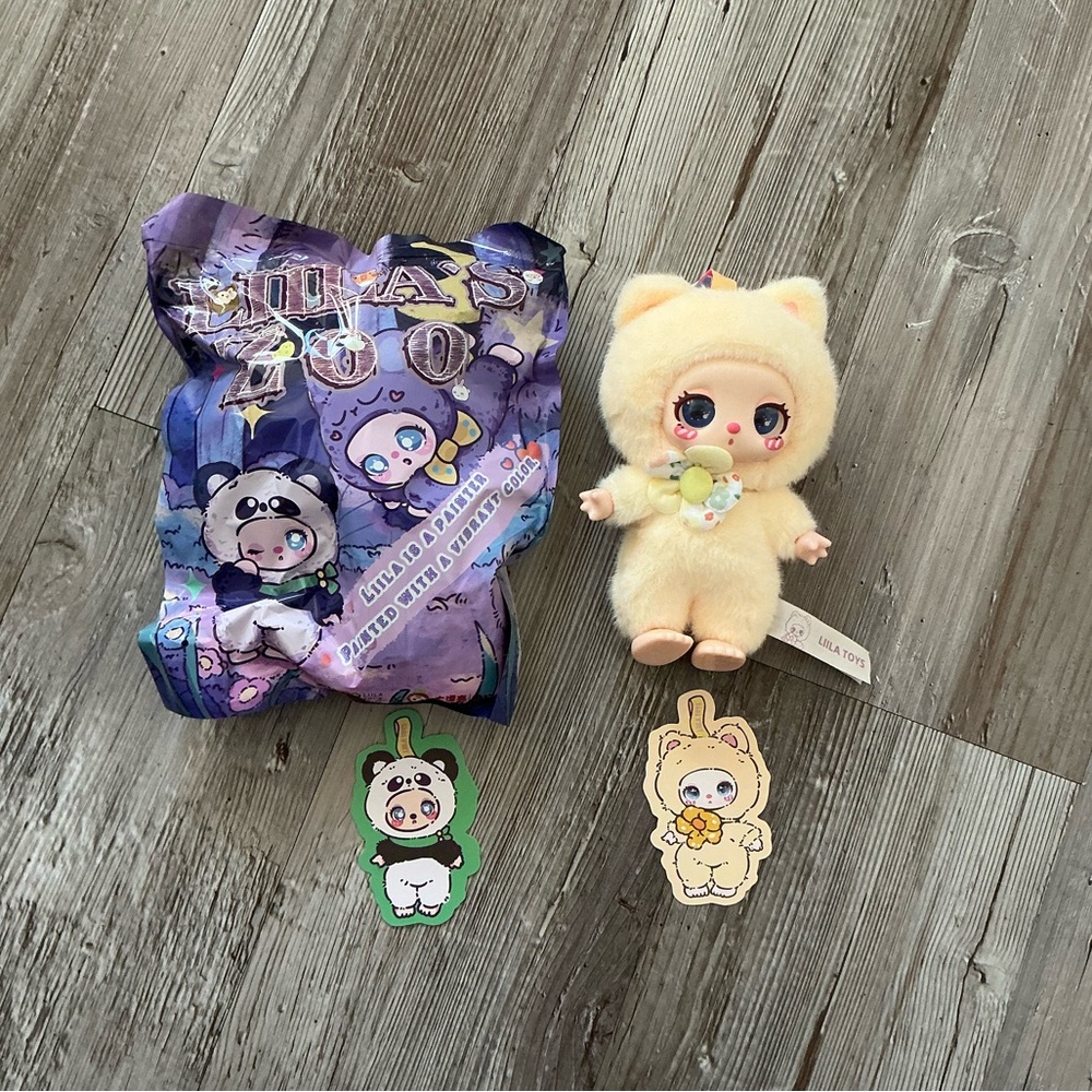 Liila’s Lucky Cat & Liila’s Zoo bundle of 2.
